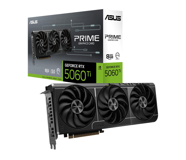 ASUS GeForce RTX 5060 Ti Prime 8GB GDDR7 DLSS5 - 1331415 - zdjęcie